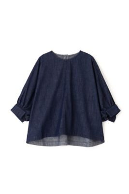 ◆ライトオンスデニムブラウス（０７７４１１０５０４）