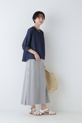 ◆ライトオンスデニムブラウス（０７７４１１０５０４）