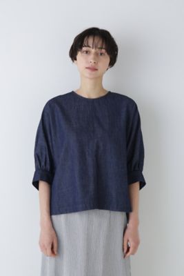 ◆ライトオンスデニムブラウス（０７７４１１０５０４）