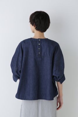 ◆ライトオンスデニムブラウス（０７７４１１０５０４）