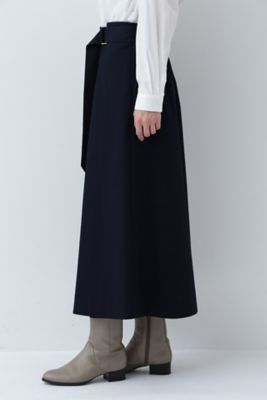 ◆ベルト付き巻きスカート（０７７４１２０２００）