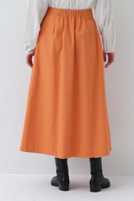 ◆ベルト付き巻きスカート（０７７４１２０２００）