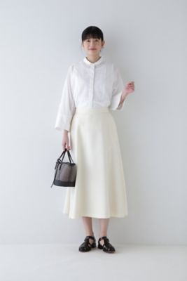 ◆キルトジャガードフレアスカート（０７７４１２０４０１）