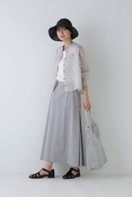【優雅で女性らしいフォルム】Louis Vuitton★プリーツスカート Louis Vuitton モノグラムシルク プリーツスカート - メルカリ