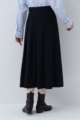 ◇T／Cプレーティングタックスカート（0774126200