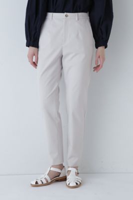 ストレッチポンチテーパードパンツ（０７７４１３０３０６）