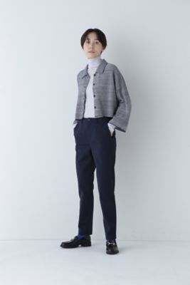 ストレッチポンチテーパードパンツ（０７７４１３０３０６）