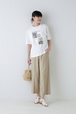 ◆センタープレスストレートパンツ（０７７４１３０５０５）