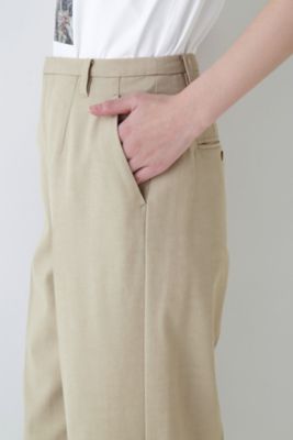 ◆センタープレスストレートパンツ（０７７４１３０５０５）