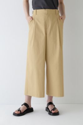 ◆クールマックス綿短丈ワイドパンツ（０７７４１３０６００）