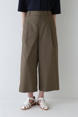 ◆クールマックス綿短丈ワイドパンツ（０７７４１３０６００）