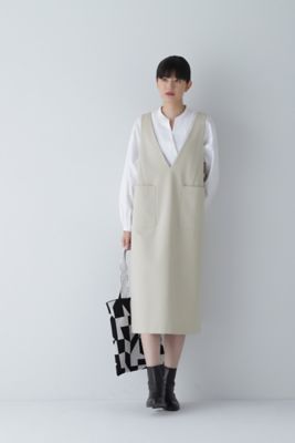 ストレッチポンチジャンパースカート（０７７４１４０００１）