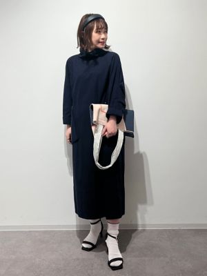 ◆ハイネックロングワンピース（０７７４１４０３００）