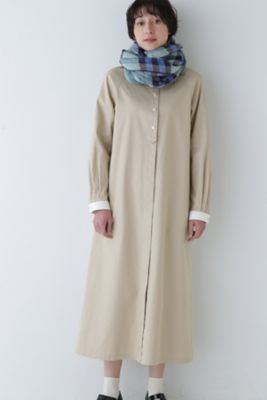 ＜human woman (Women)＞ノーカラーワンピース（０７７４１４０３０１）