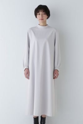 ストレッチポンチモックネックワンピース（０７７４１４０３０３）