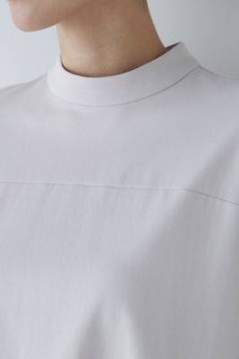 ストレッチポンチモックネックワンピース（０７７４１４０３０３）