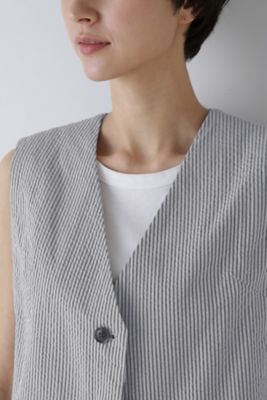 ◇サッカーストライプベスト（0774150501） | human woman