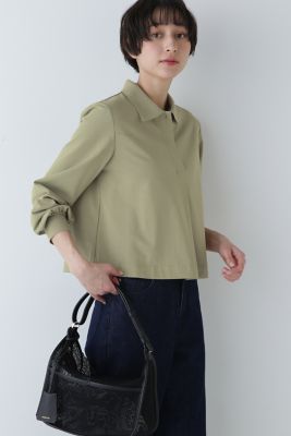 ＜human woman (Women)＞◆Ｔ／Ｃプレーティングカットソー（０７７４１６０２００）