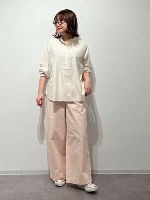 ◆鹿の子ジャージーストライププルオーバー（０７７４１６０３０１）
