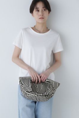 human woman (Women)/ヒューマンウーマン ◆オーガニック綿天竺半袖Tシャツ(0774160306)