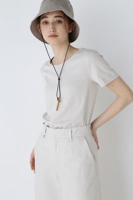 ◆オーガニックコットンスムースＴシャツ（０７７４１６０３０９）