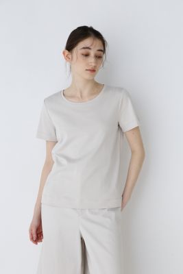 ◆オーガニックコットンスムースＴシャツ（０７７４１６０３０９）