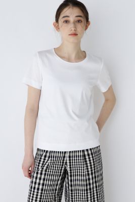 human woman (Women)/ヒューマンウーマン ◆オーガニックコットンスムースTシャツ(0774160309)