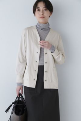 ＜human woman (Women)＞◆ハイゲージジャージーカーディガン（０７７４１６０３１１）