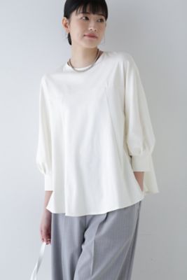 ＜human woman (Women)＞◆キレイめカットソーブラウス（０７７４１６０４００）