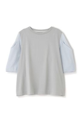◆袖布帛ドッキングプルオーバー（０７７４１６０５００）