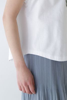 ◆パッチワークフェザー柄カットソー（０７７４１６０５０６）