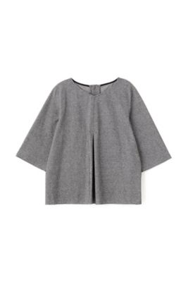 ◆４０／ジャガード千鳥ジャージカットソー（０７７４１６０６００）