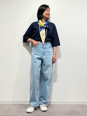 ◆４０／ジャガード千鳥ジャージカットソー（０７７４１６０６００）