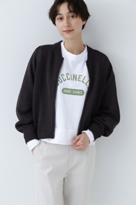 ◆ギマコットンジップアップカーディガン（０７７４１７０２００）