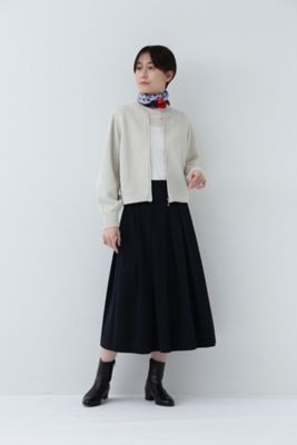 ◆ギマコットンジップアップカーディガン（０７７４１７０２００）