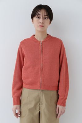 ◆ギマコットンジップアップカーディガン（０７７４１７０２００）