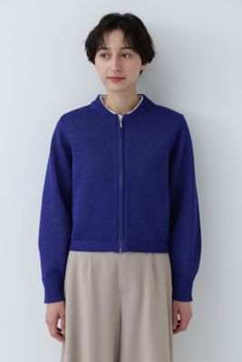 ◆ギマコットンジップアップカーディガン（０７７４１７０２００）