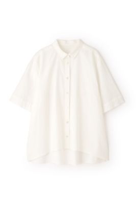◆綿麻半袖シャツ（０７７４２１０７０４）