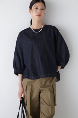 ◆ライトオンスデニムブラウス（０７７４２１０８０３）