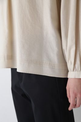 ◆綿シルクローンビエラタンブラーブラウス（０７７４２１０８０６）