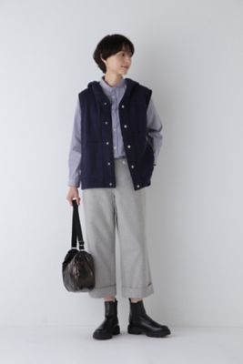 ＮＡＴＩＣ　先染めストライプシャツ（０７７４２１０８０８）