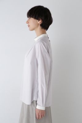 ◆シルプレシュランクストライプブラウス（０７７４２１０９００）