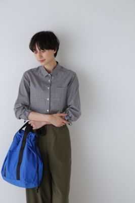 ◆コットンギンガムチェックベーシックシャツ（０７７４２１０９０８）