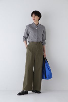 ◆コットンギンガムチェックベーシックシャツ（０７７４２１０９０８）