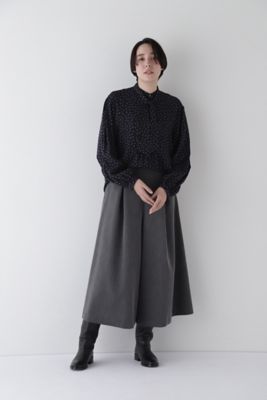 ◆タックフレアーシルエットスカーチョ（０７７４２２０２０２）