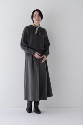◆タックフレアーシルエットスカーチョ（０７７４２２０２０２）