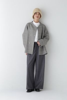◆ライトフラノセミワイドパンツ（０７７４２３０００２）