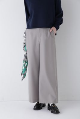 ◆ライトフラノセミワイドパンツ（０７７４２３０００２）