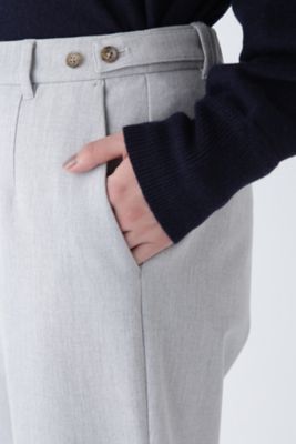 ◆Ｔ／Ｒ裏起毛２ＷＡＹストレッチストレートパンツ（０７７４２３０１０２）