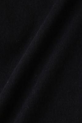 ◆１１ｏｚブラックデニムセミワイドパンツ（０７７４２３０１０５）